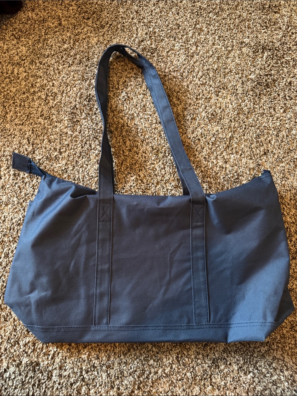 Everyday Navy Tote Bag - Versatile Women's Shoulder Bag
